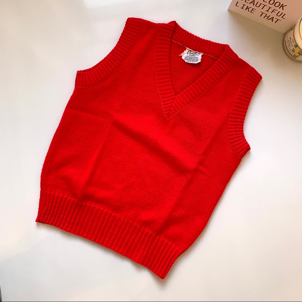 SOLD Vintage Chris Ann Original Brand sweater vest